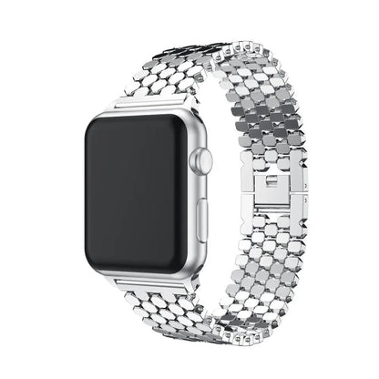 Women's Stainless Steel Elegance Band for Apple Watch - MoodPeach