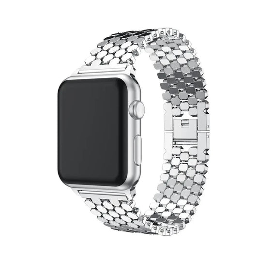 Women's Stainless Steel Elegance Band for Apple Watch - MoodPeach