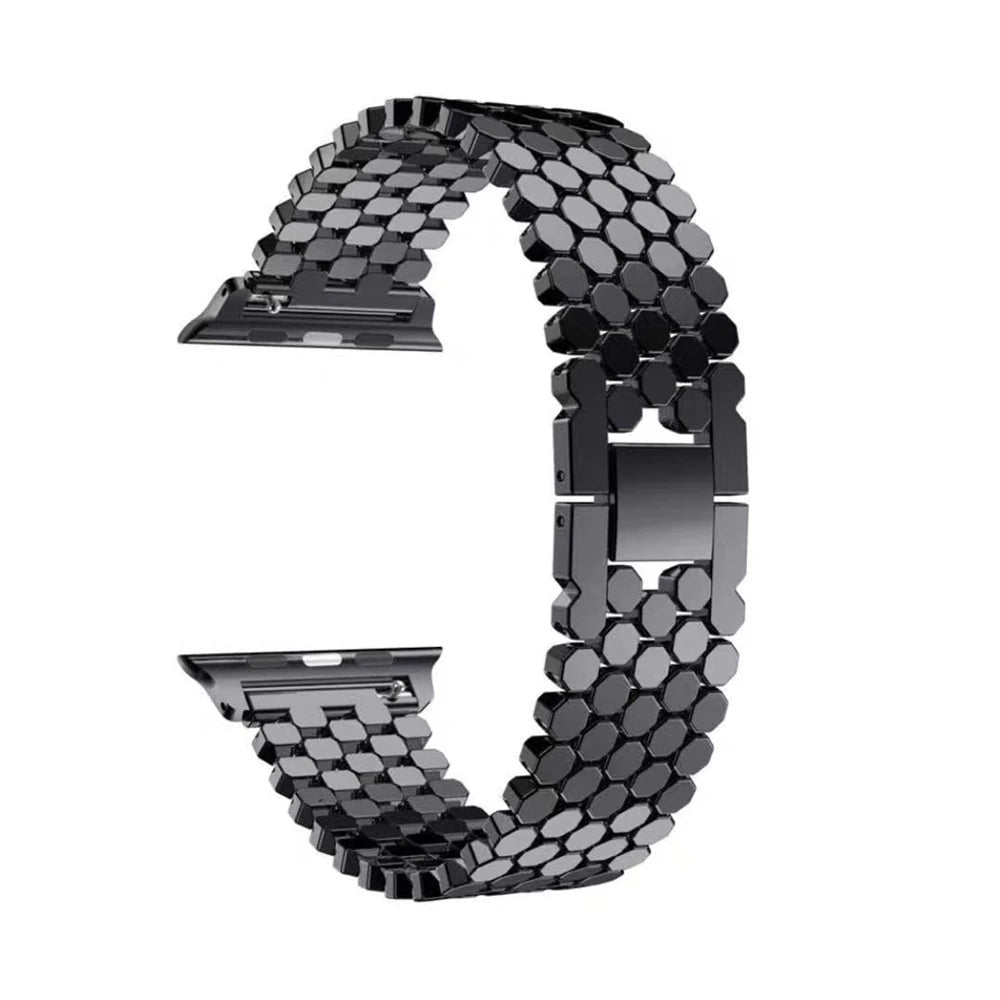 Women's Stainless Steel Elegance Band for Apple Watch - MoodPeach