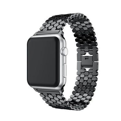 Women's Stainless Steel Elegance Band for Apple Watch - MoodPeach